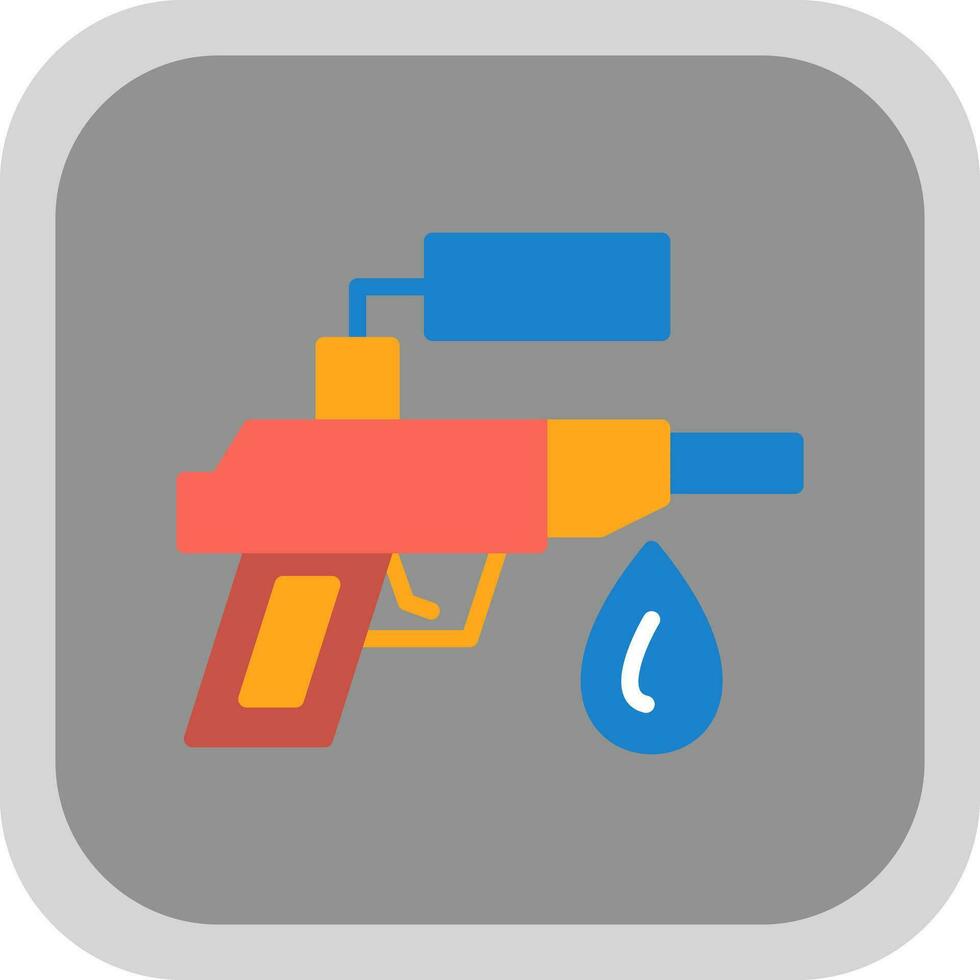 Water Gun Vector Icon Design