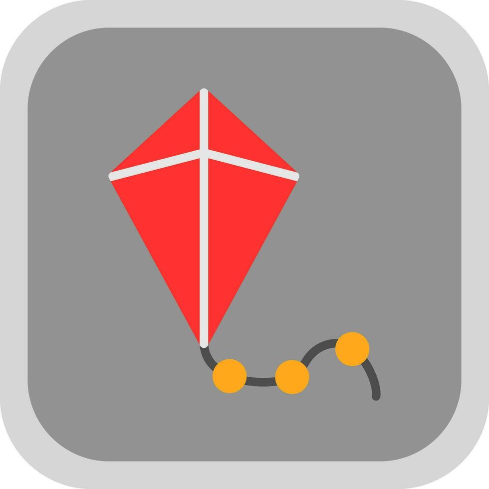 Kite Vector Icon Design
