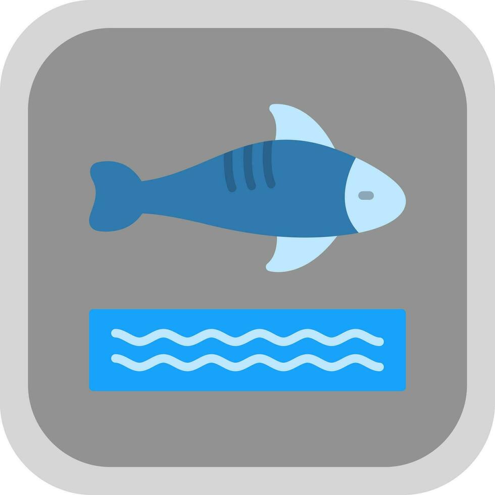 diseño de icono de vector de pescado