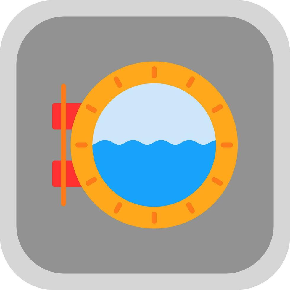 Porthole Vector Icon Design