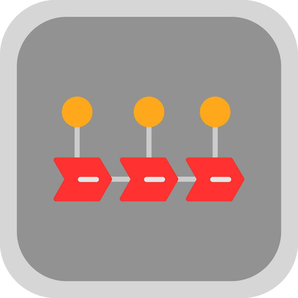 Value Chain Vector Icon Design