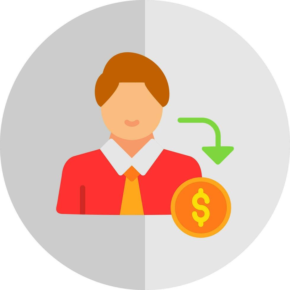 Salary Vector Icon Design