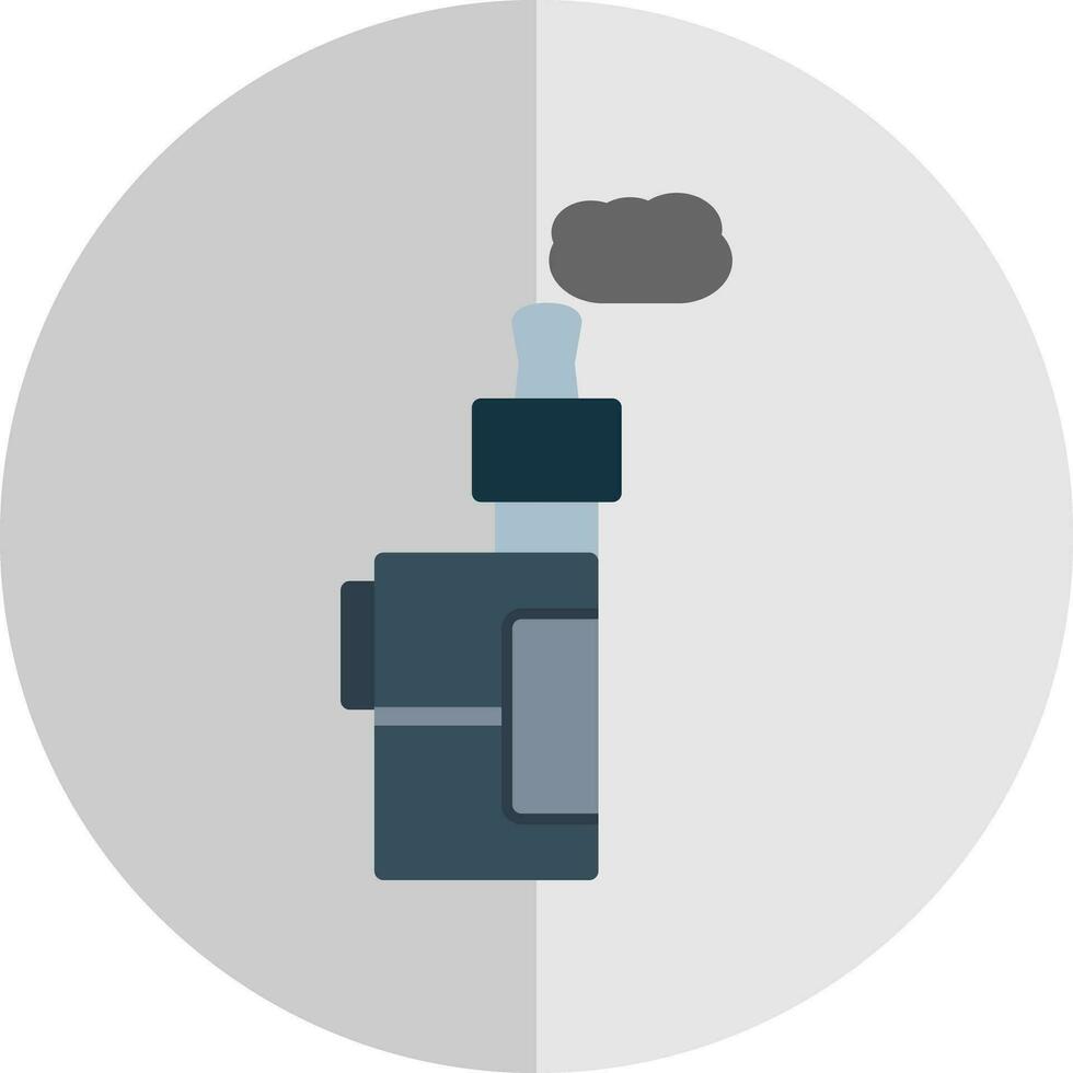 Electronic Cigarette Vector Icon Design