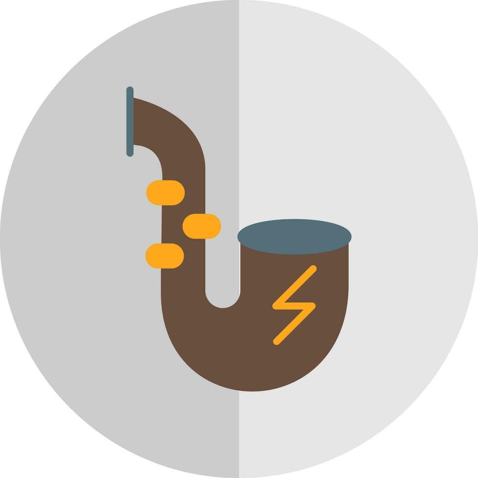 Electronic Pipe Vector Icon Design