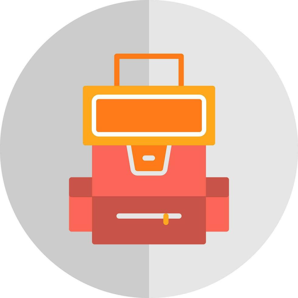Backpack Vector Icon Design