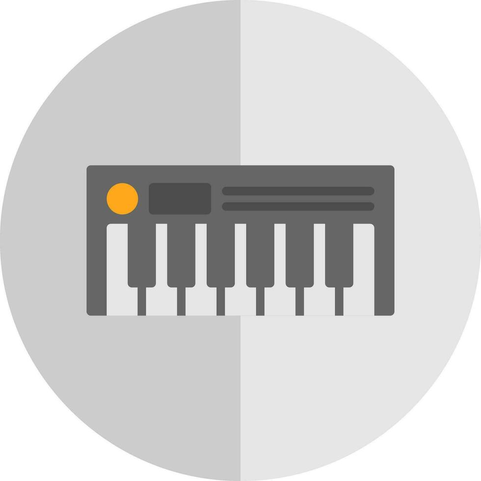 Piano Vector Icon Design