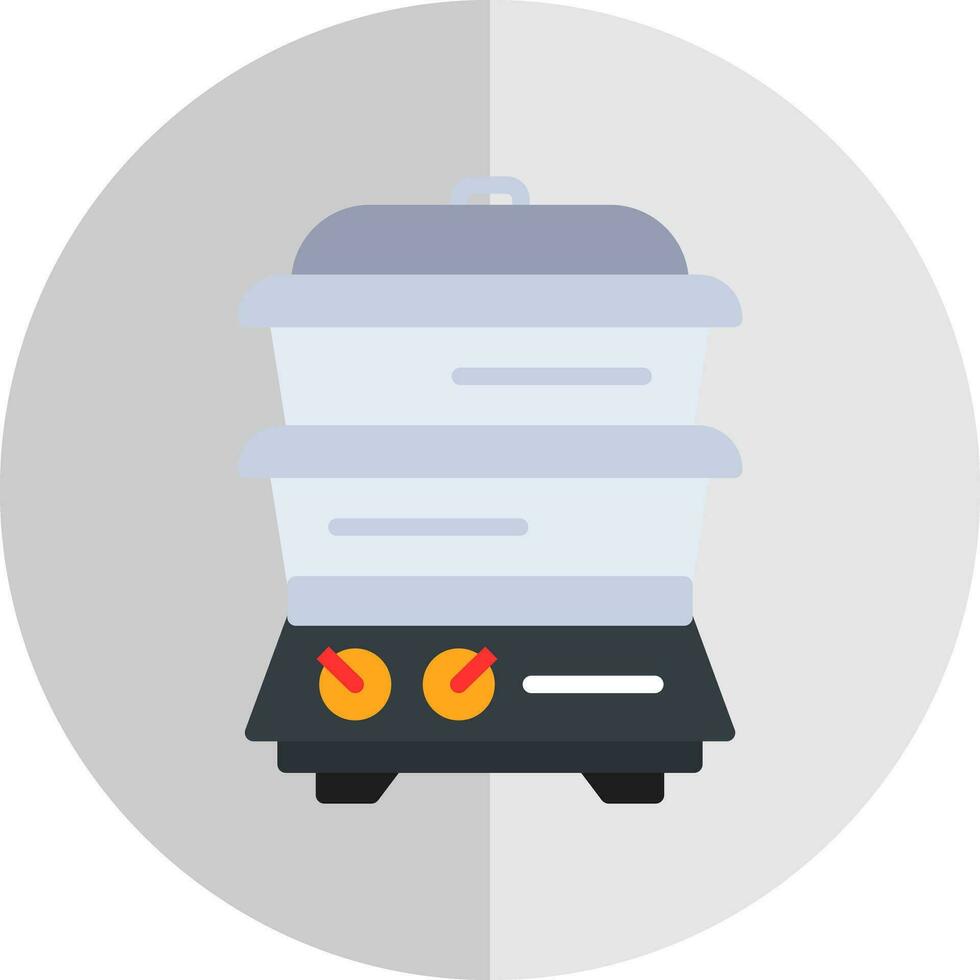 Steamer Vector Icon Design