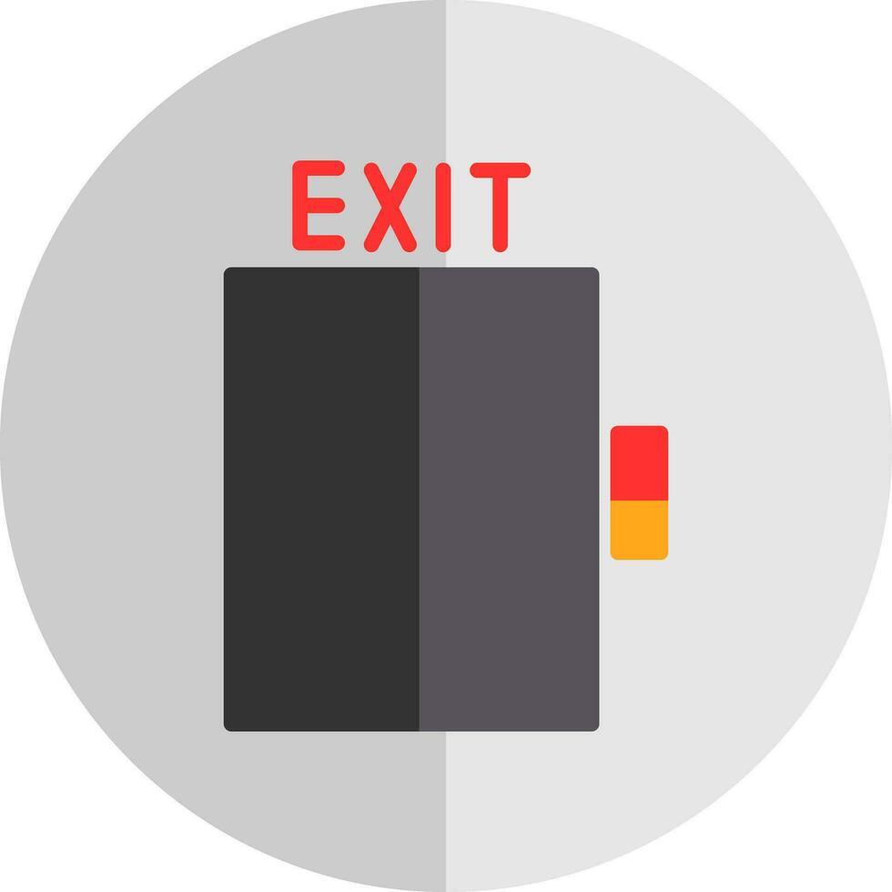 Exit Vector Icon Design