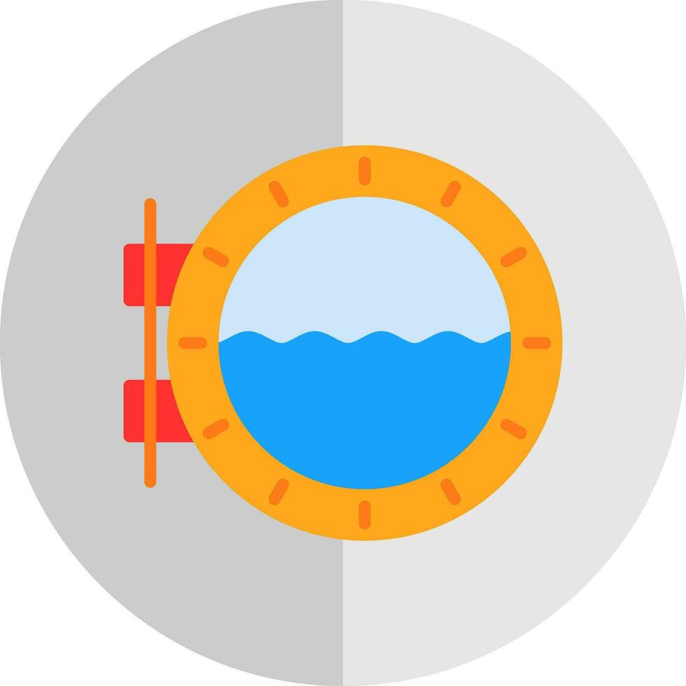 Porthole Vector Icon Design