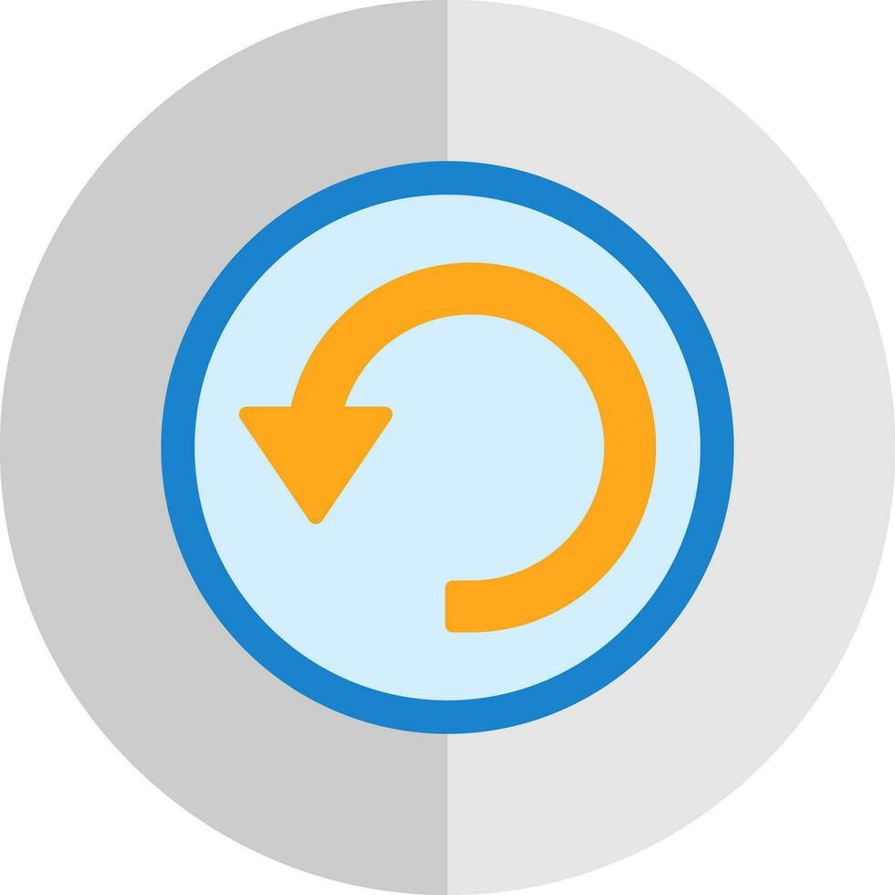 Circular Arrow Vector Icon Design
