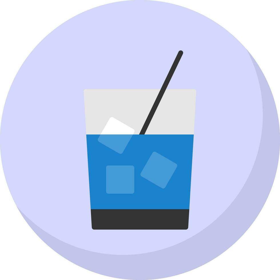 Cold Drinks Vector Icon Design