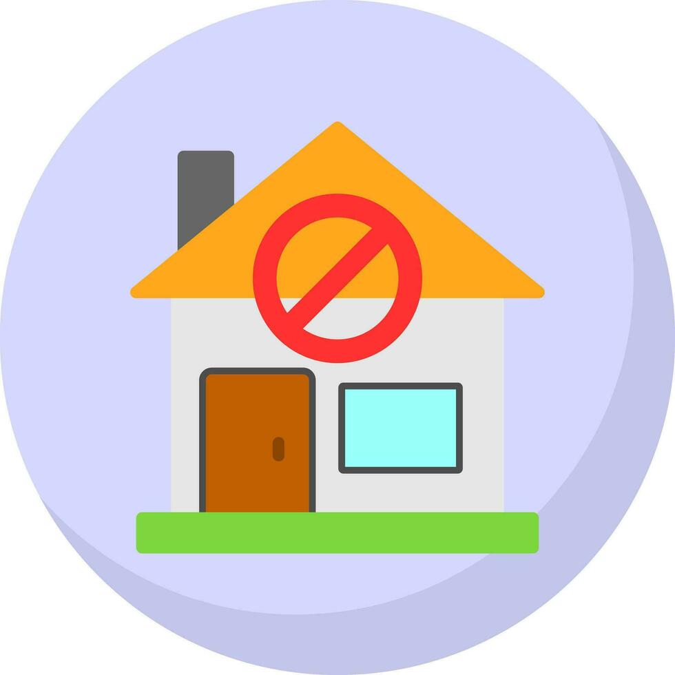 No Entry Vector Icon Design