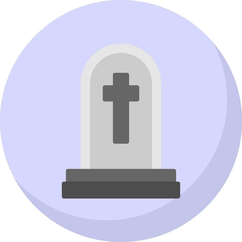 Tomb Vector Icon Design