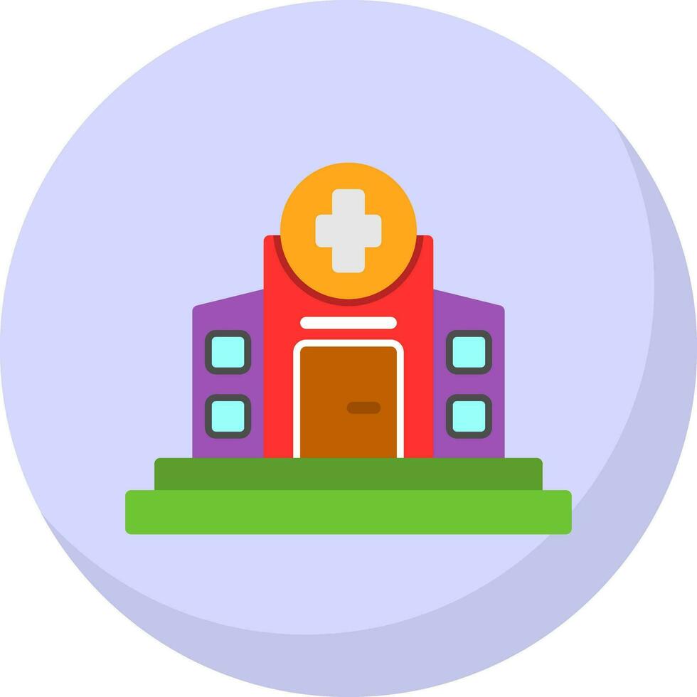 Hospital Vector Icon Design