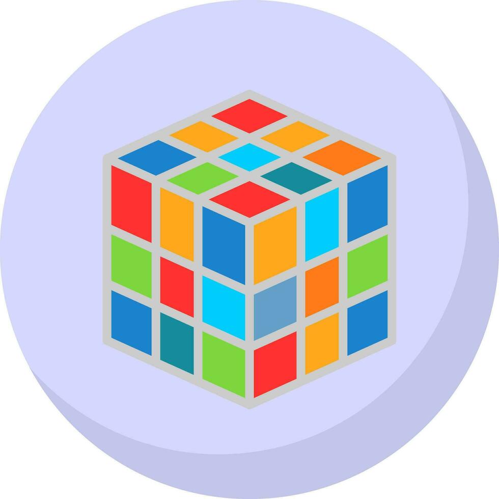 rubik vector icono diseño