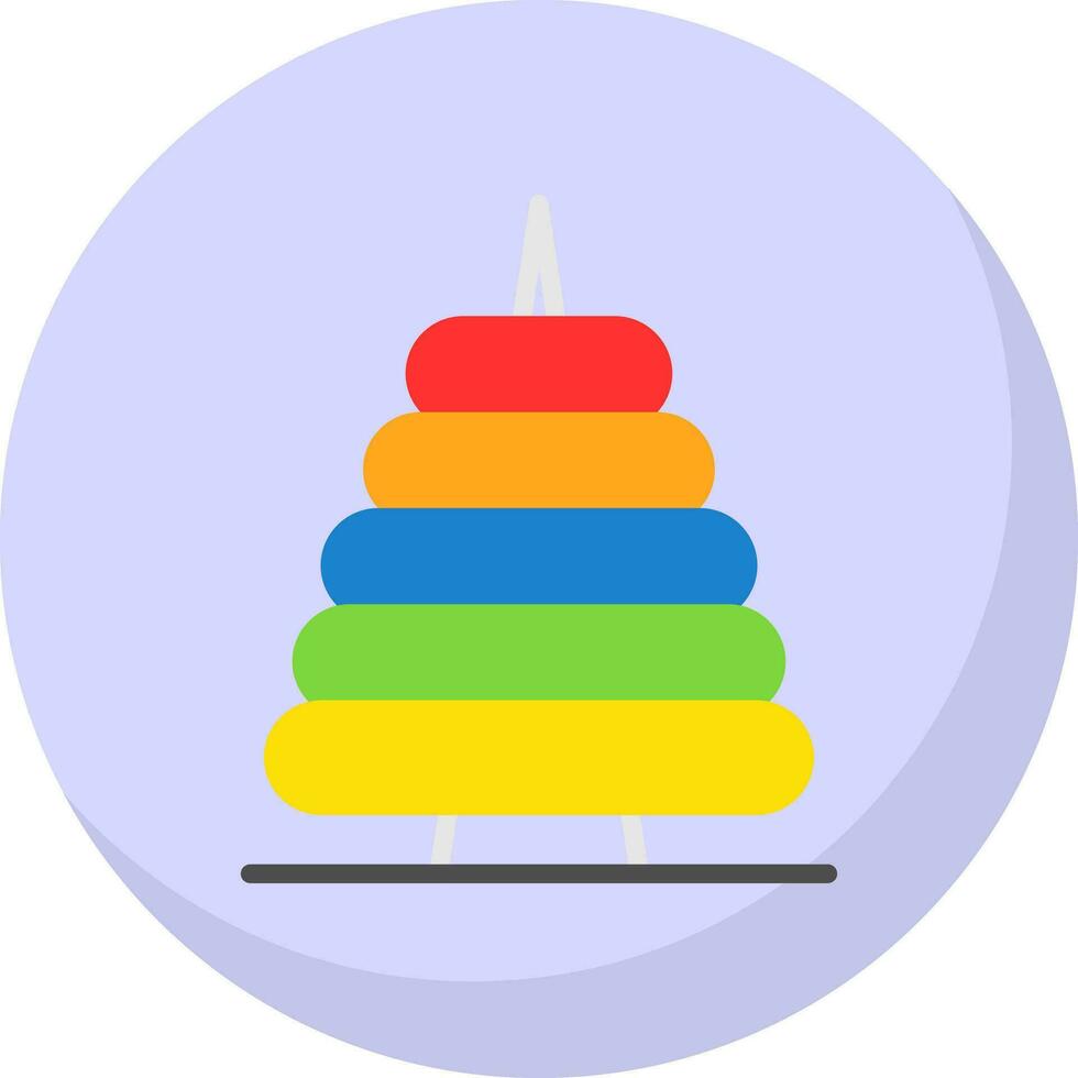 Rings Vector Icon Design