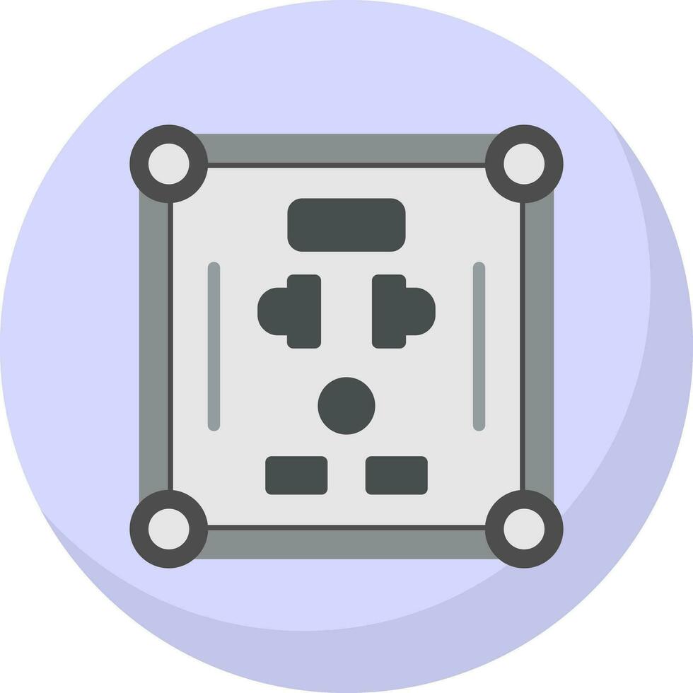Socket Vector Icon Design