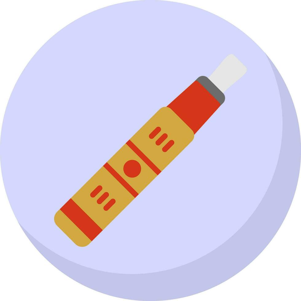 Electronic Cigarette Vector Icon Design