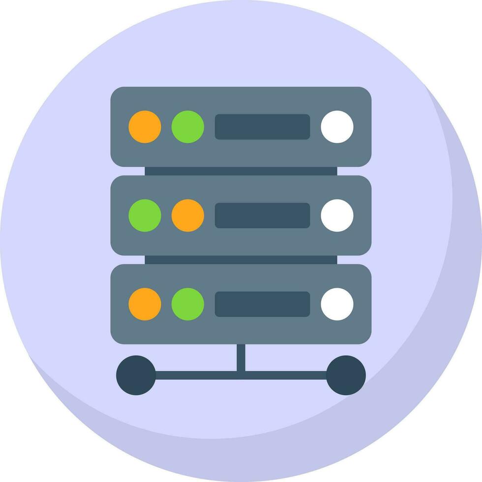 Server Vector Icon Design