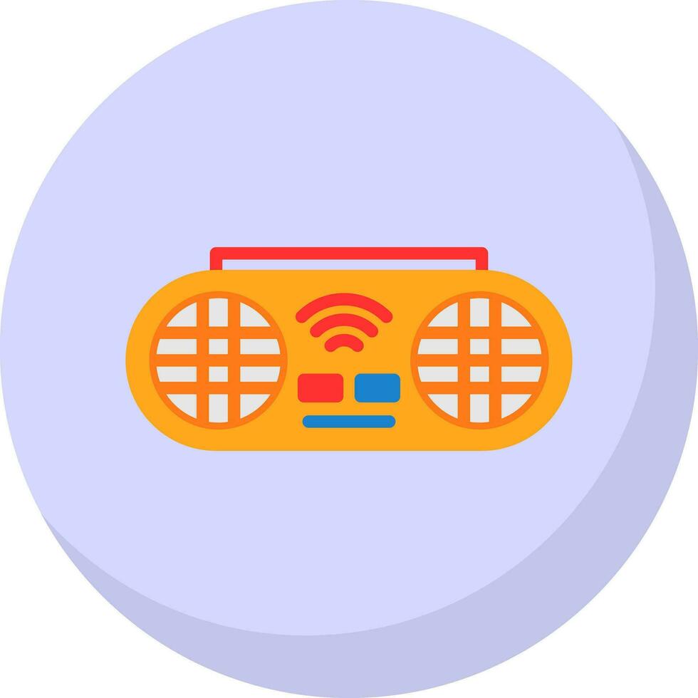 Portable Speaker Vector Icon Design