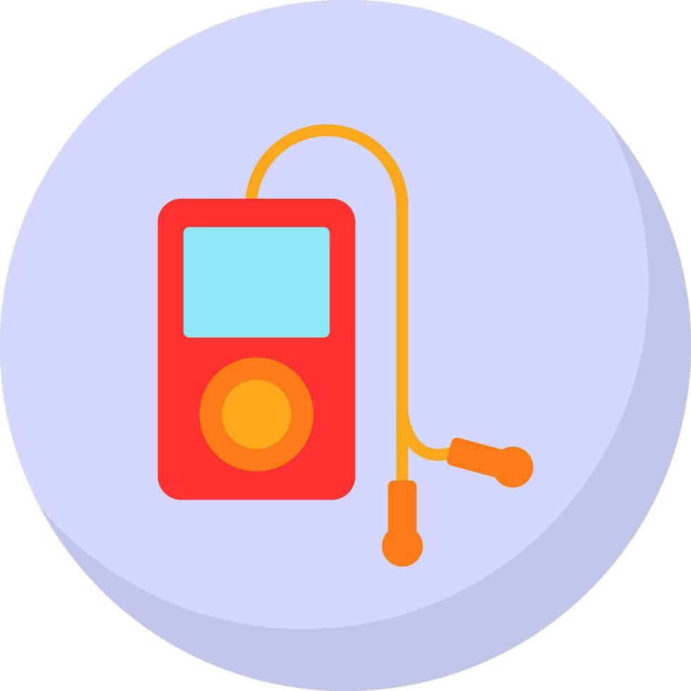 diseño de icono de vector de mp3