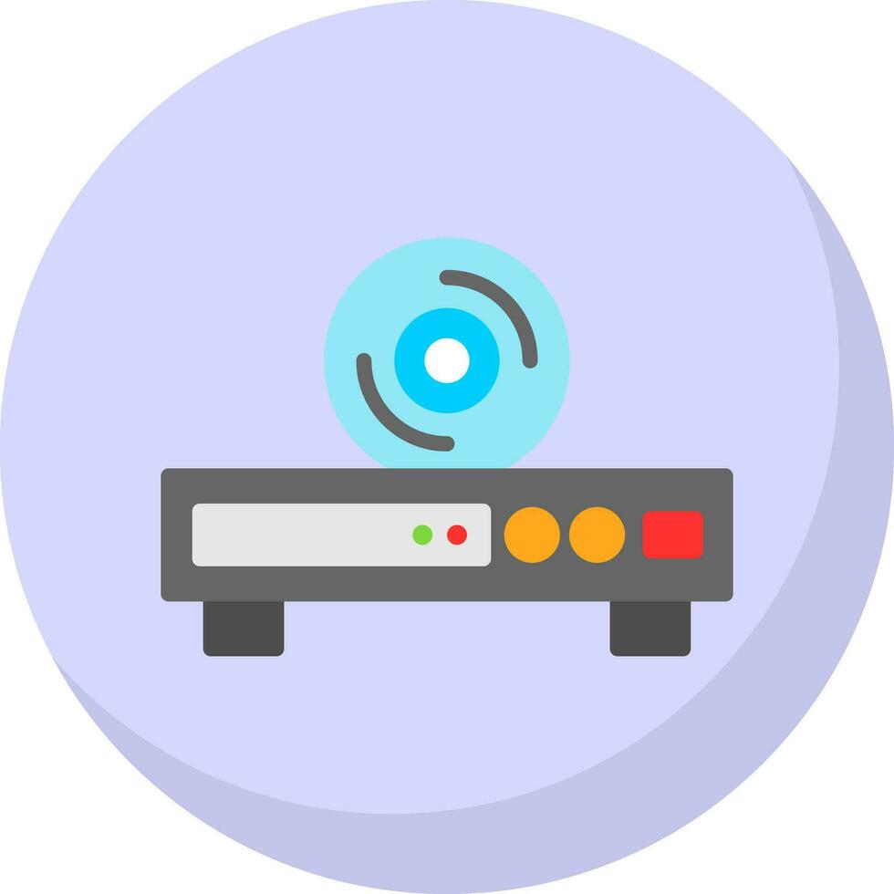 Dvd Player Vector Icon Design