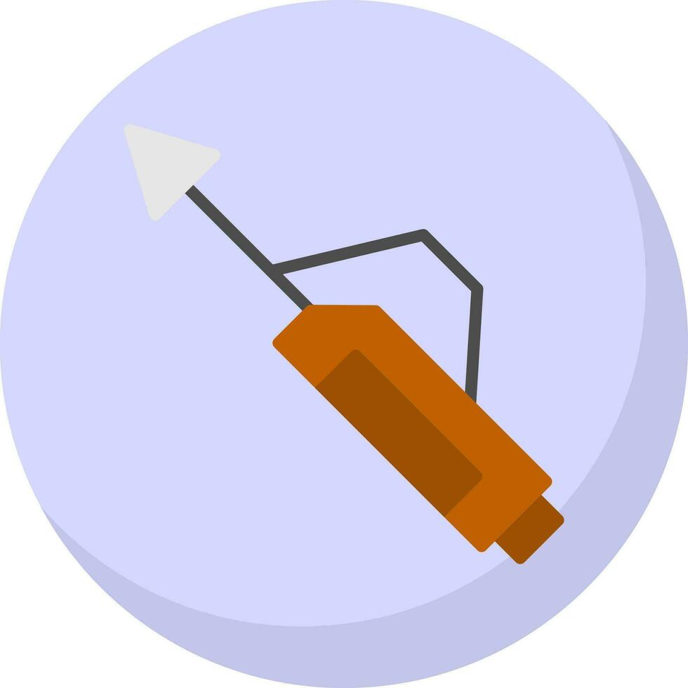 Harpoon Vector Icon Design