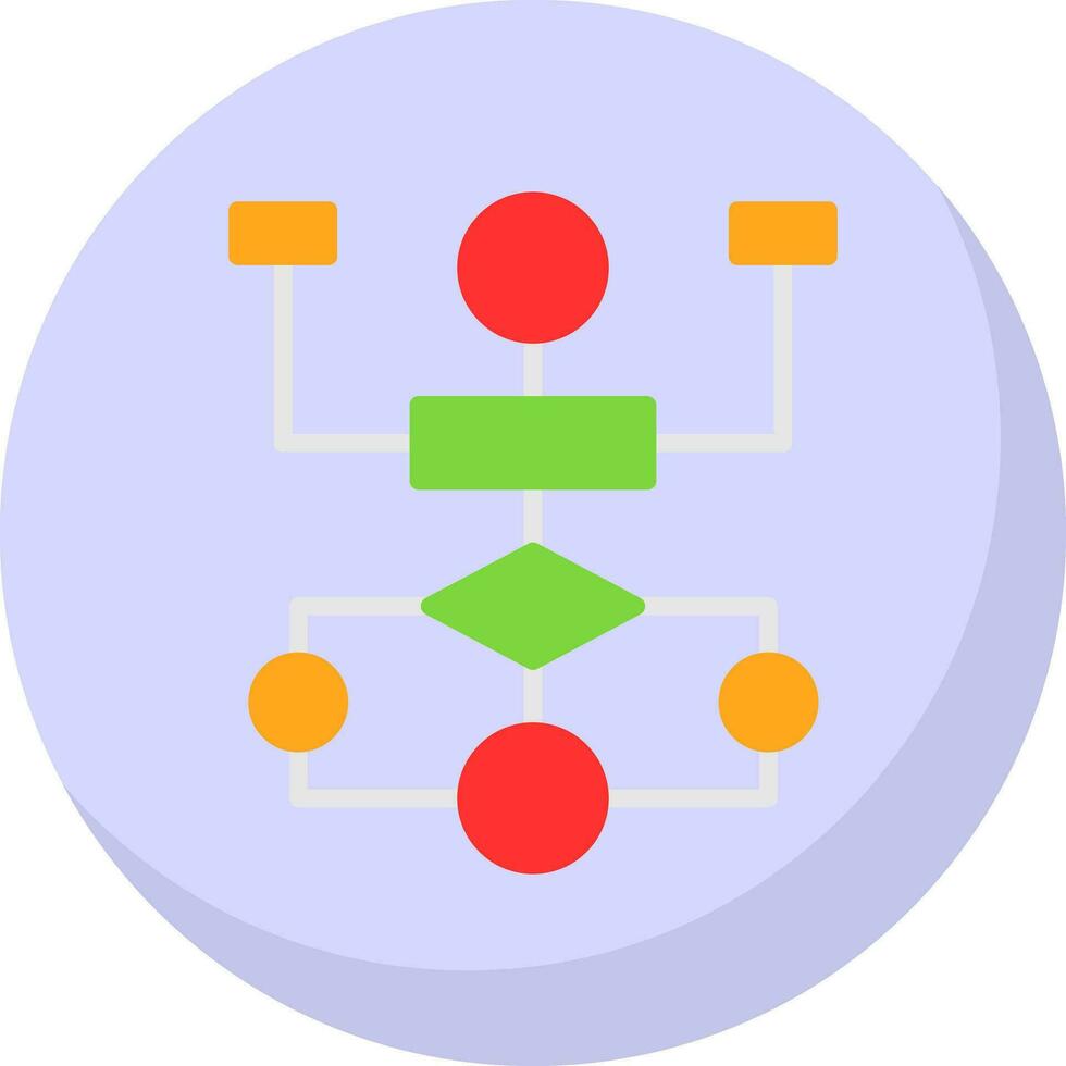 Flow Chart Vector Icon Design 27323417 Vector Art at Vecteezy