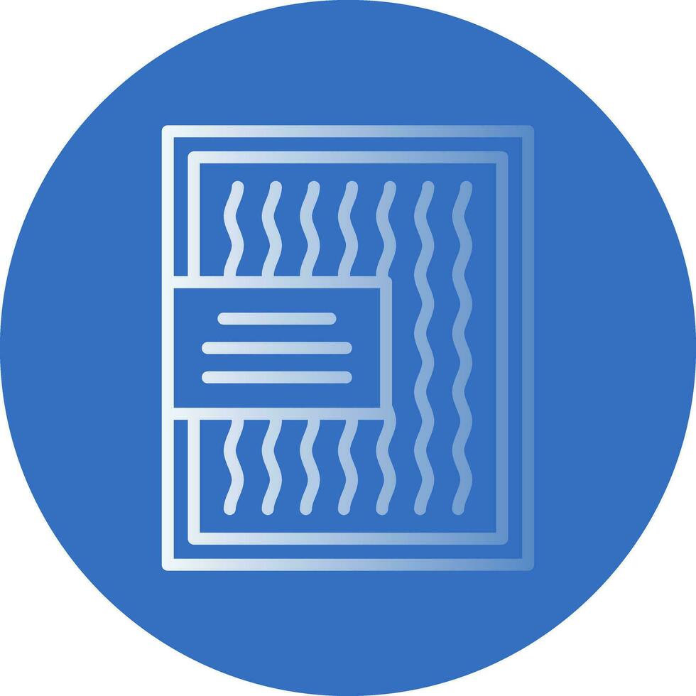 Minced Meat Vector Icon Design