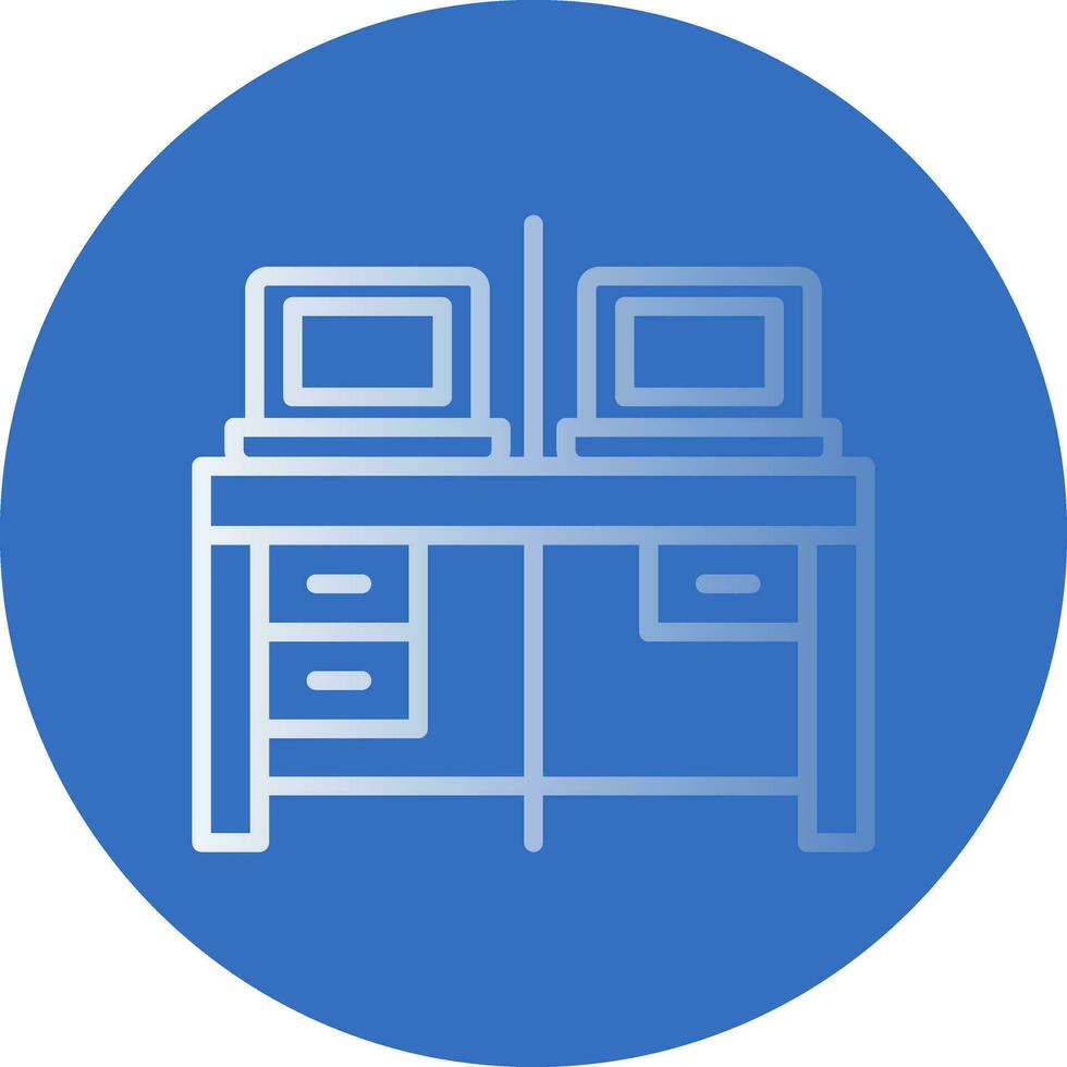 Work Space Vector Icon Design