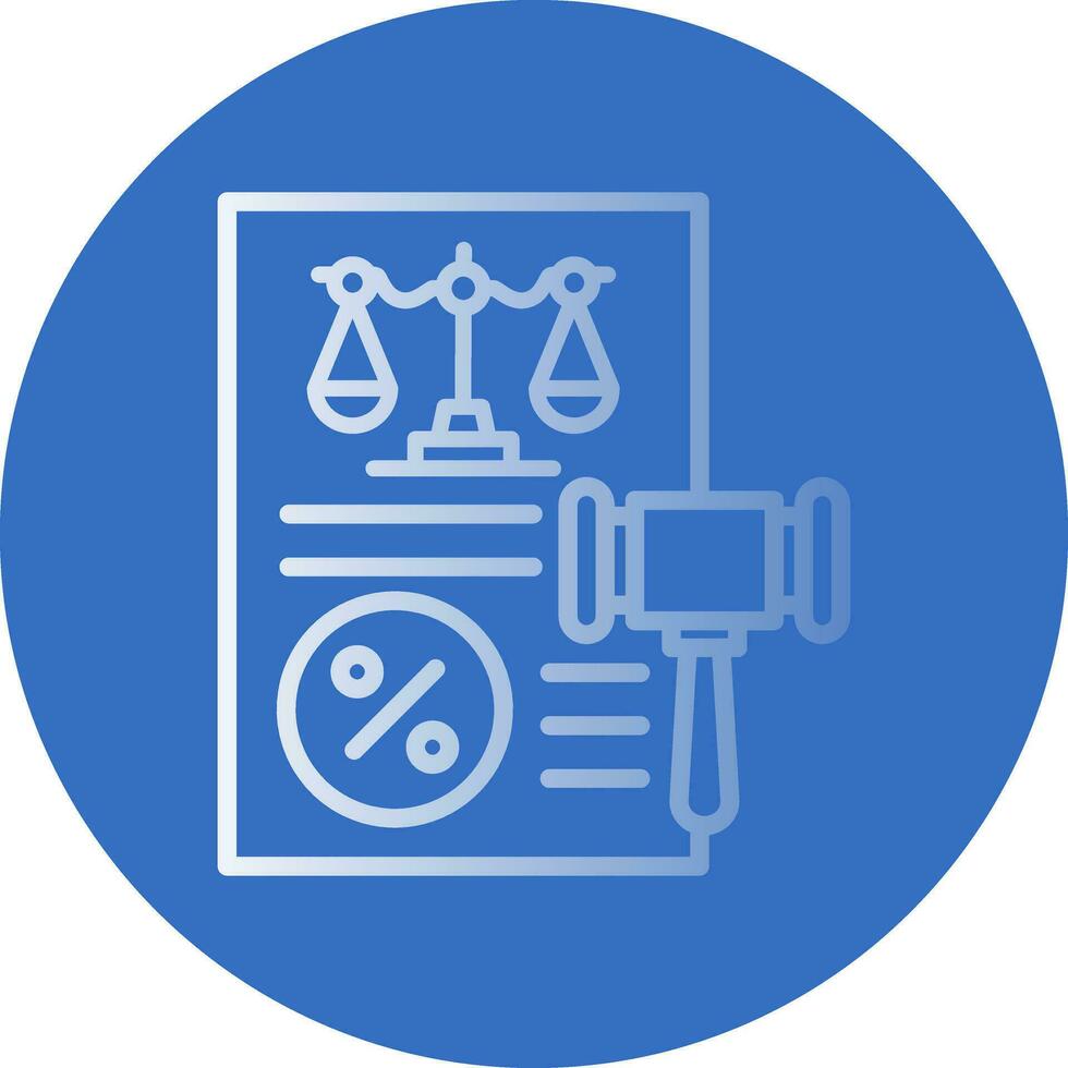 Law Vector Icon Design