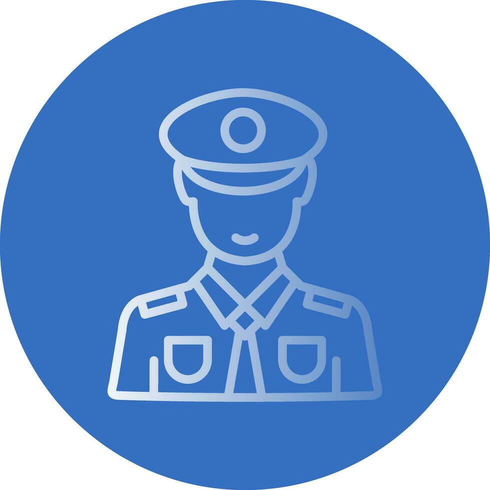 Police Vector Icon Design