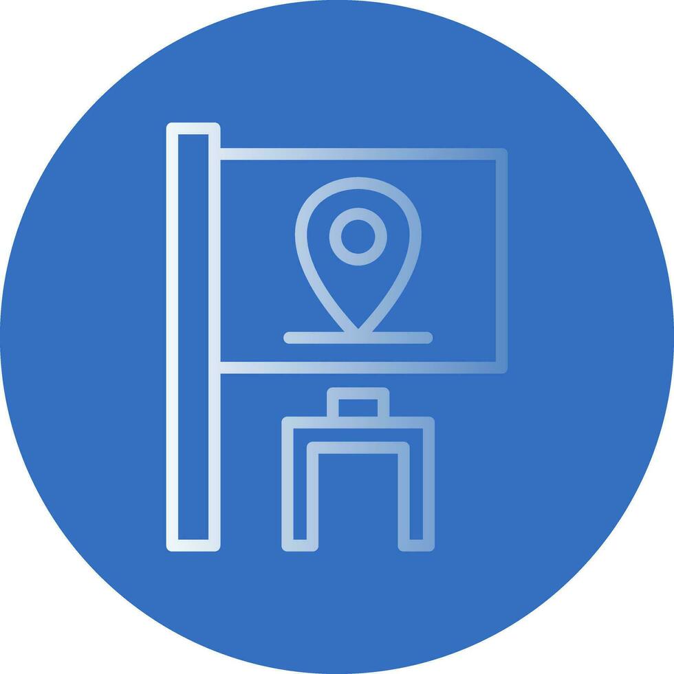 Checkpoint Vector Icon Design