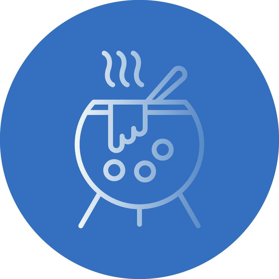 Cauldron Vector Icon Design