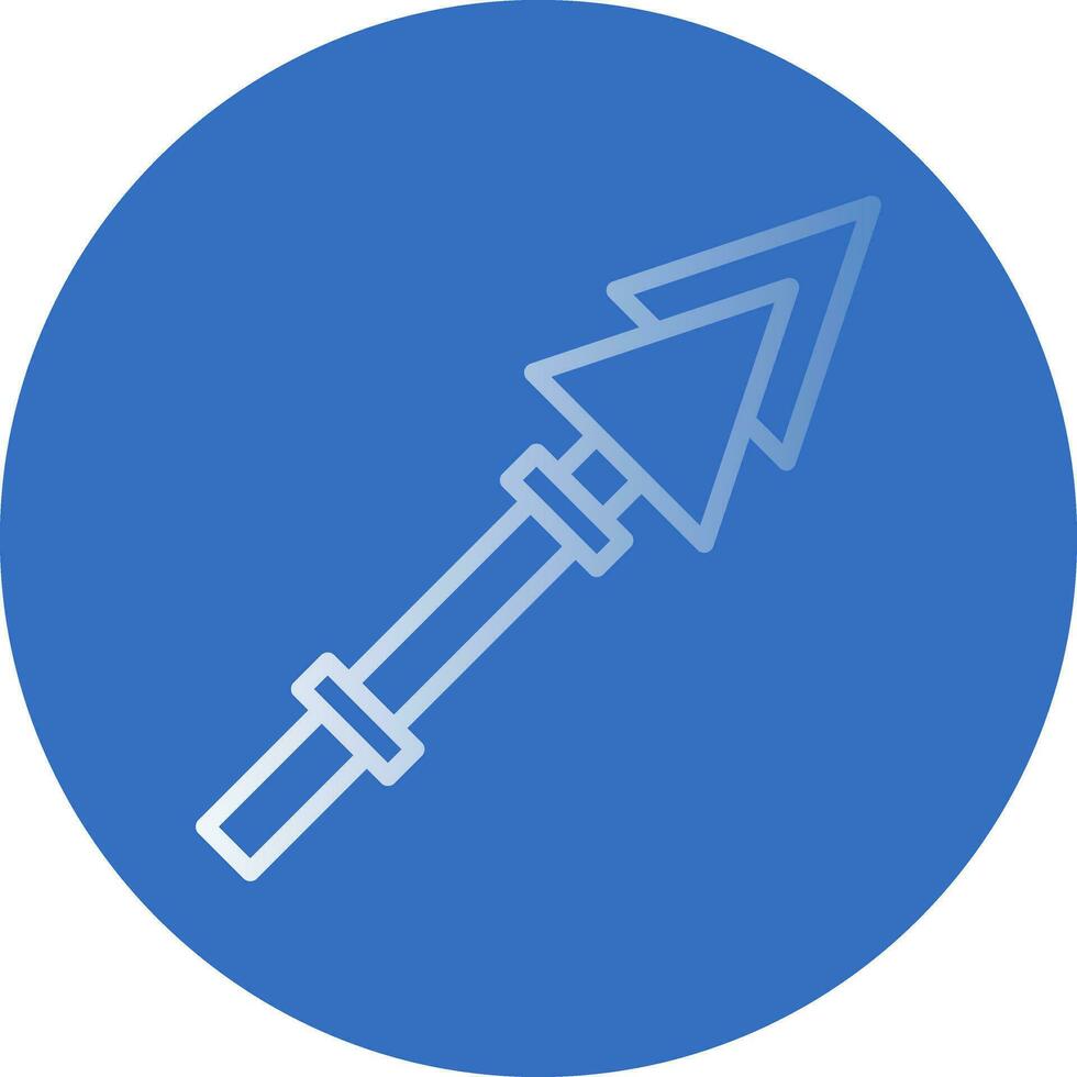 Lance Vector Icon Design