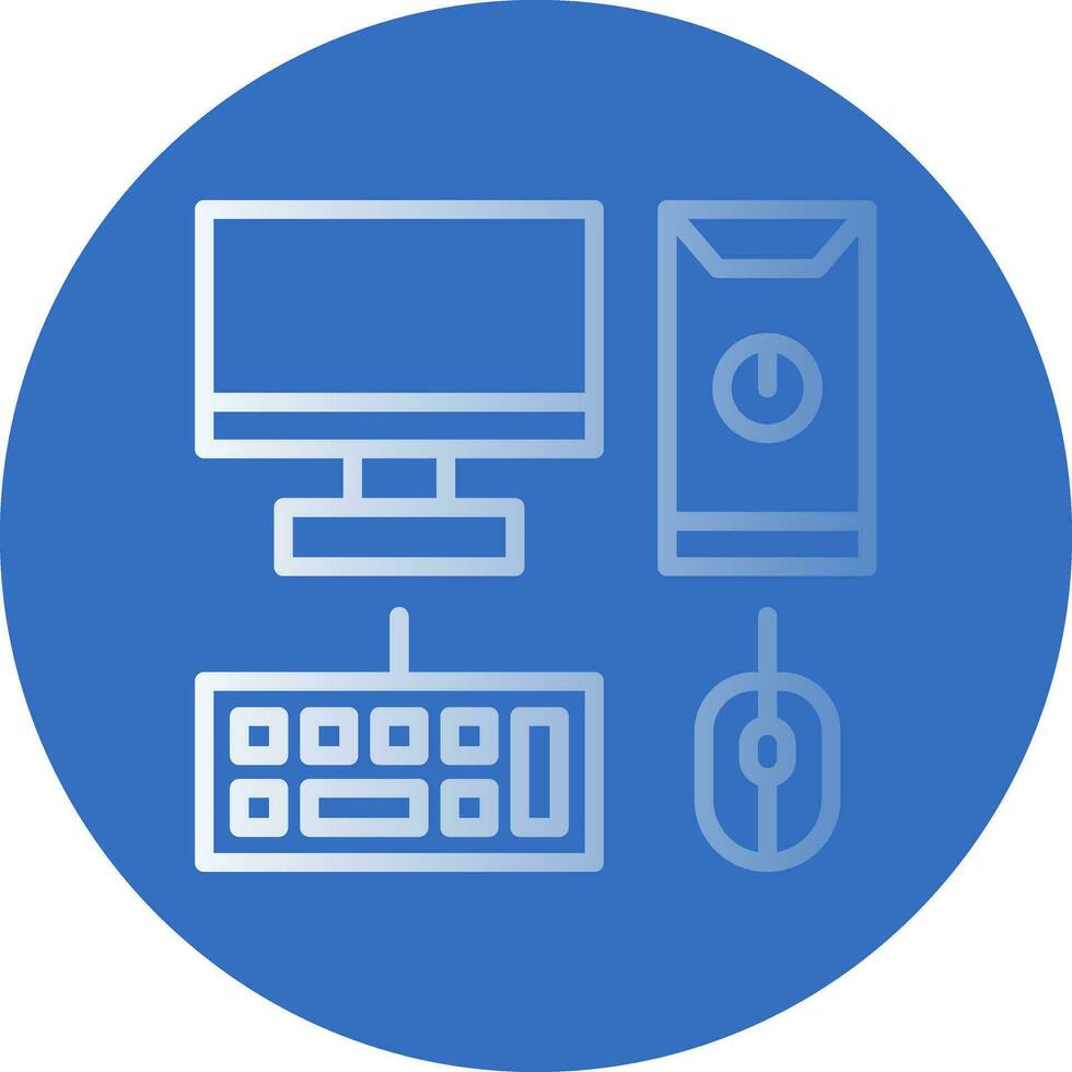 Computer Vector Icon Design