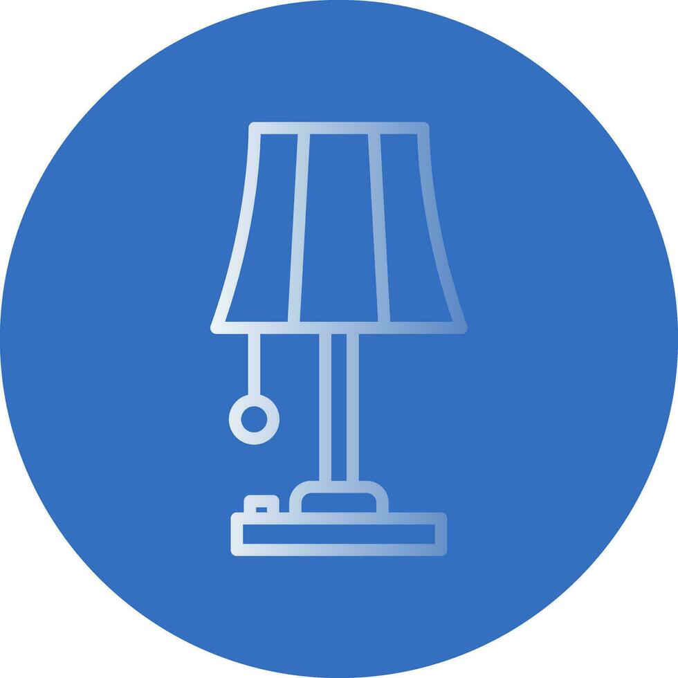 Lamp Vector Icon Design