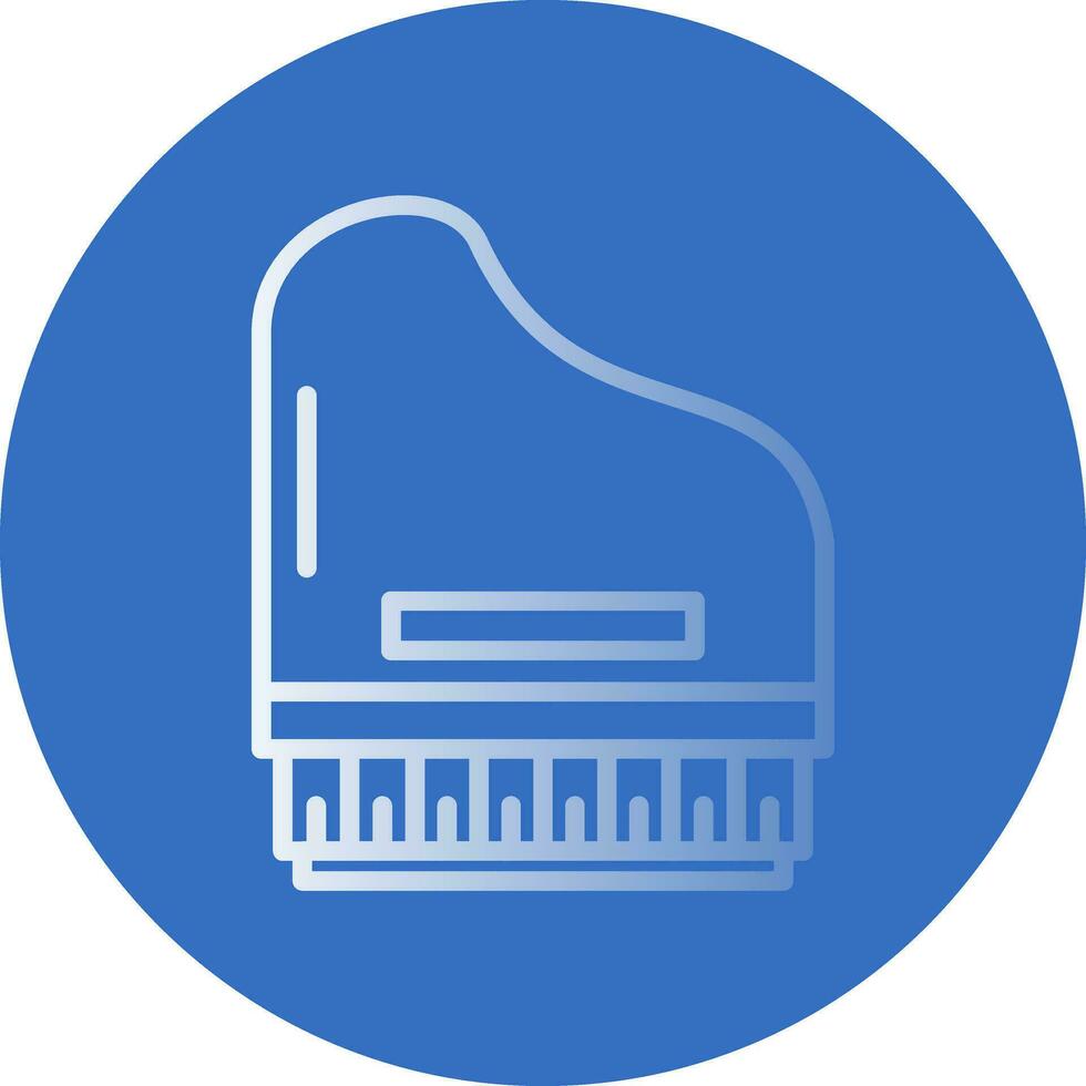 Piano Vector Icon Design