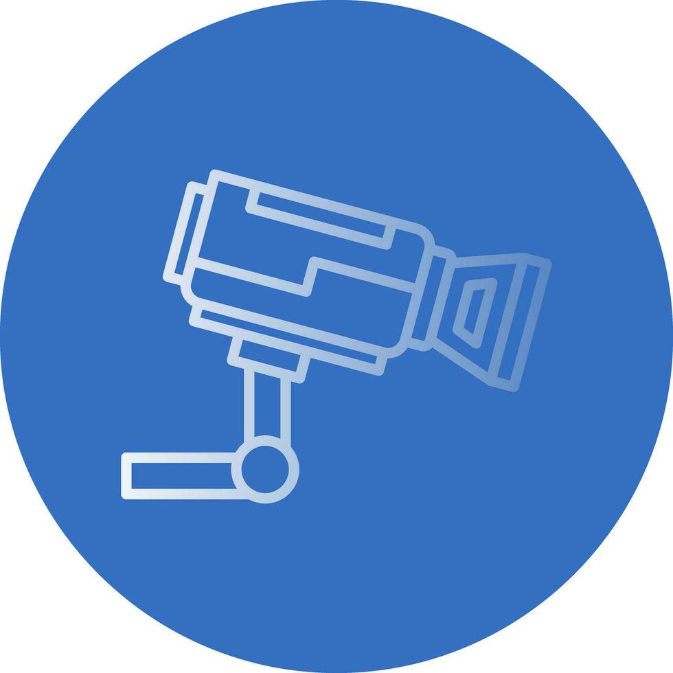 Security Camera Vector Icon Design