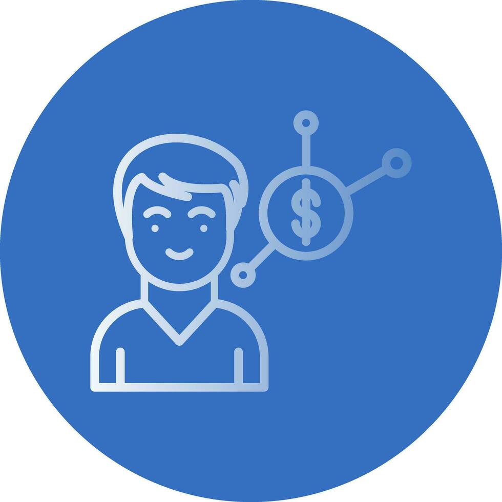 Crowdfunding Vector Icon Design