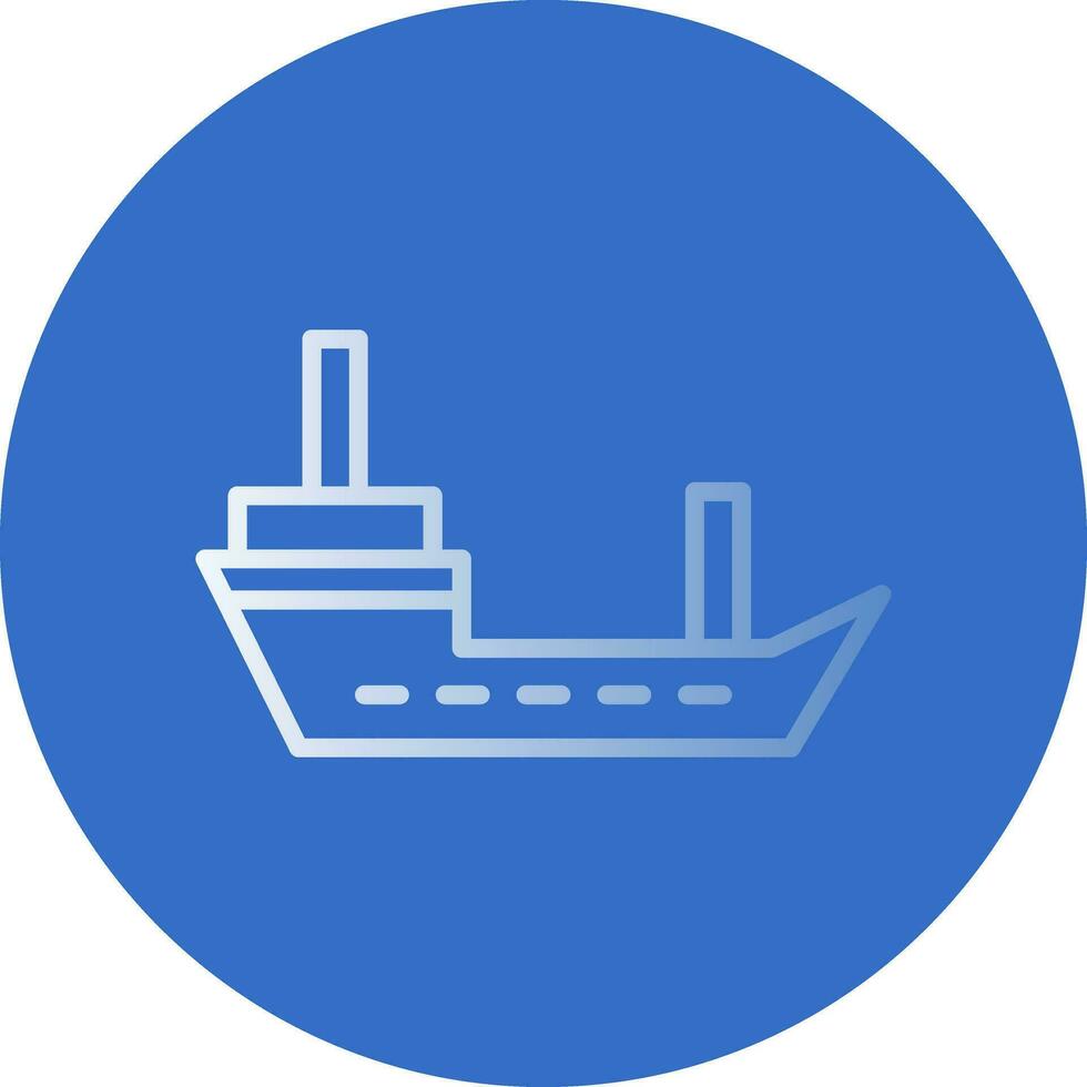 Ship Vector Icon Design
