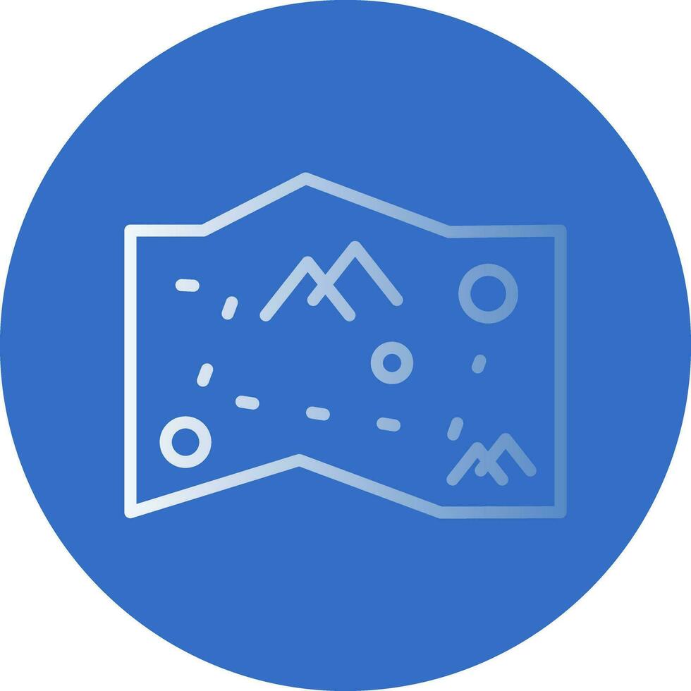Map Vector Icon Design
