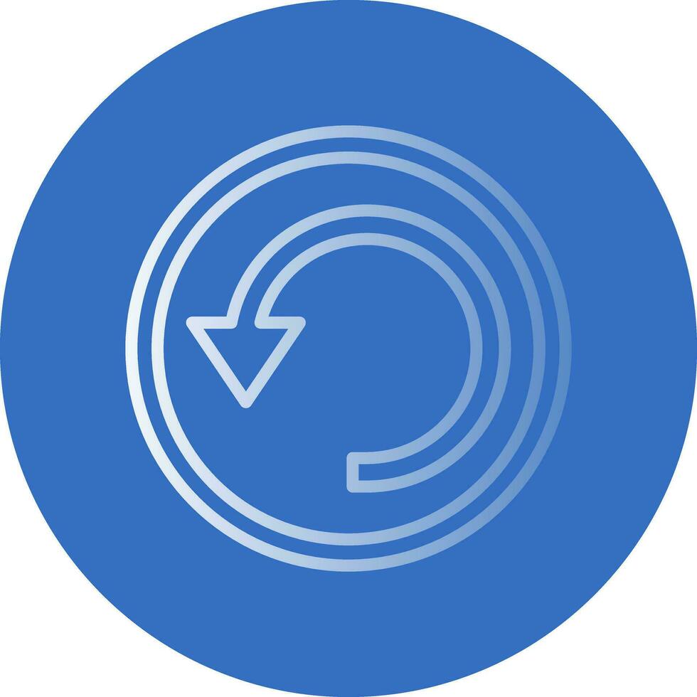 Circular Arrow Vector Icon Design