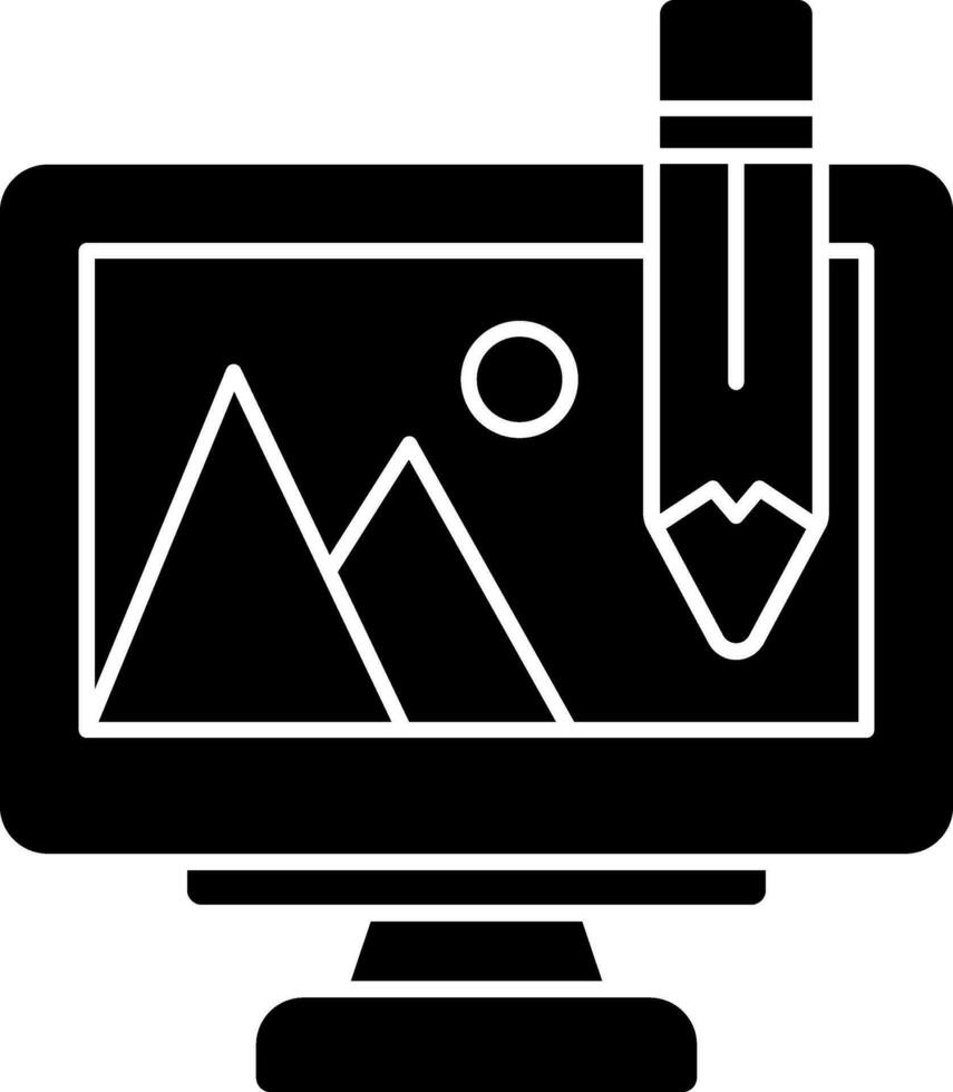 Digital Art Vector Icon Design