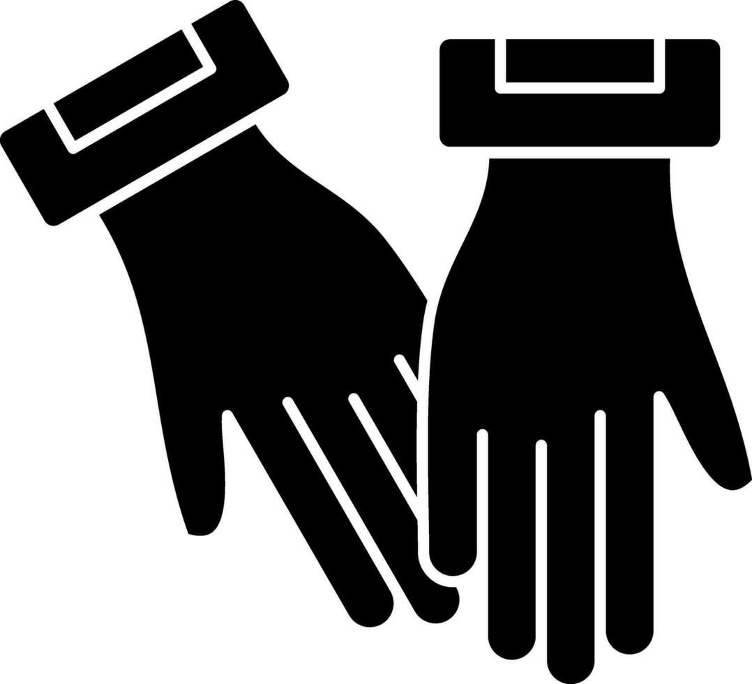 Glove Vector Icon Design