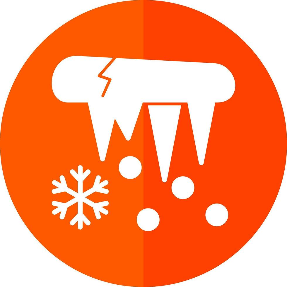 Icicle Vector Icon Design