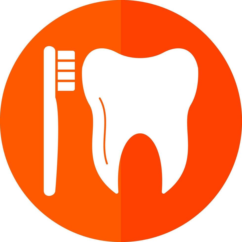 Tooth Brush Vector Icon Design