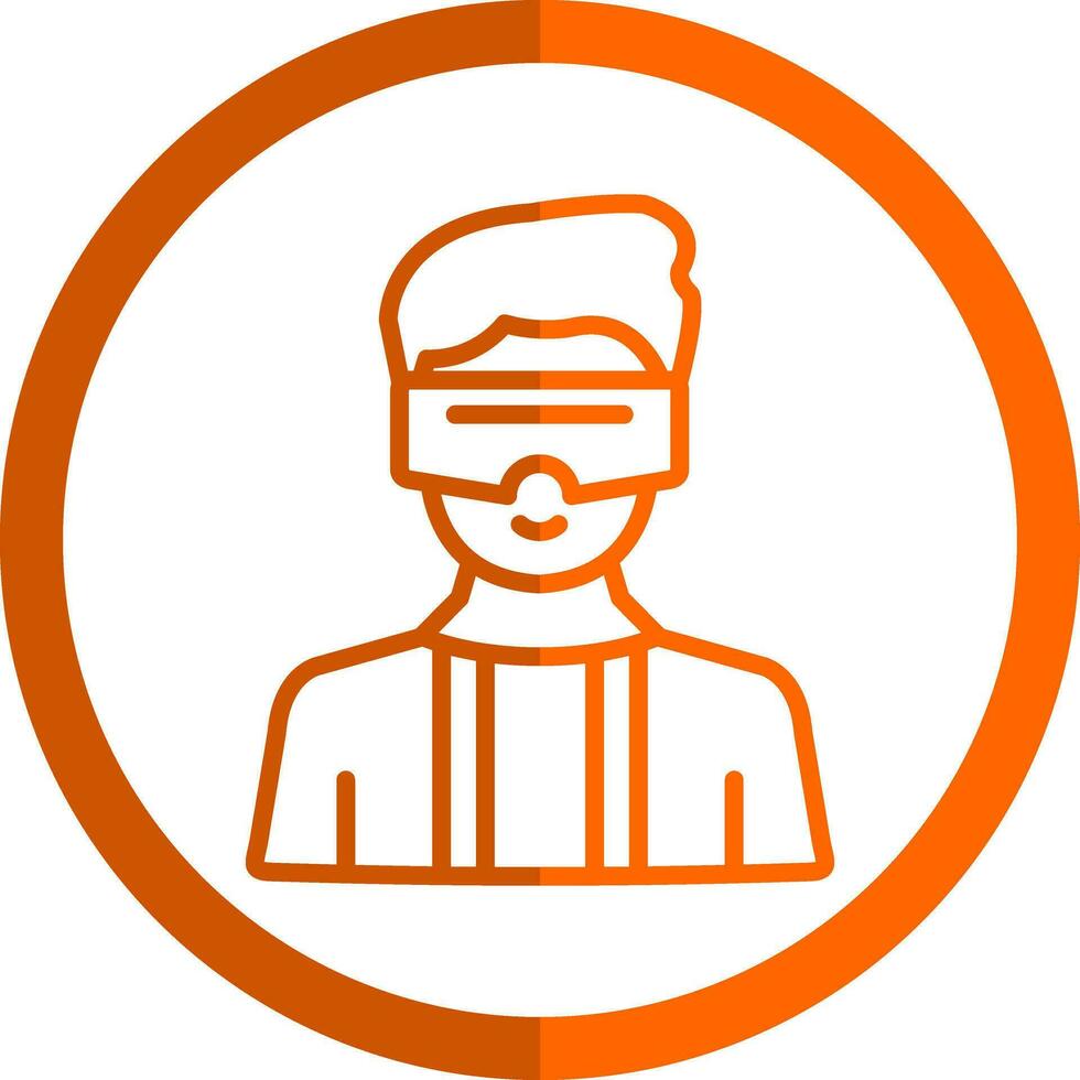 Virtual Reality Vector Icon Design