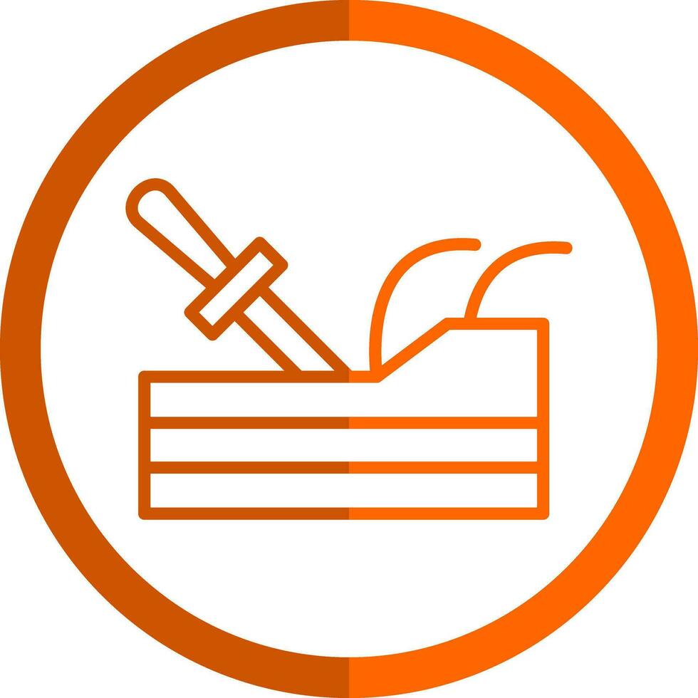 Carving Vector Icon Design