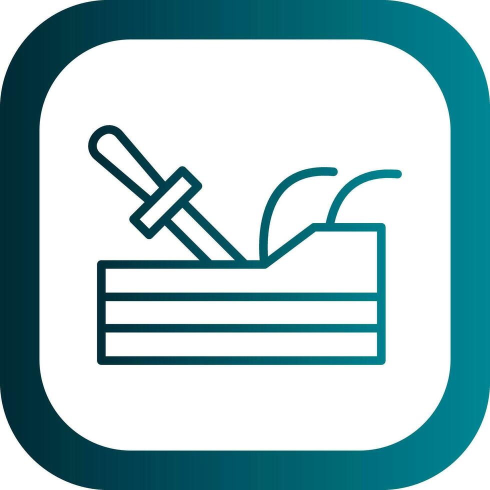 Carving Vector Icon Design